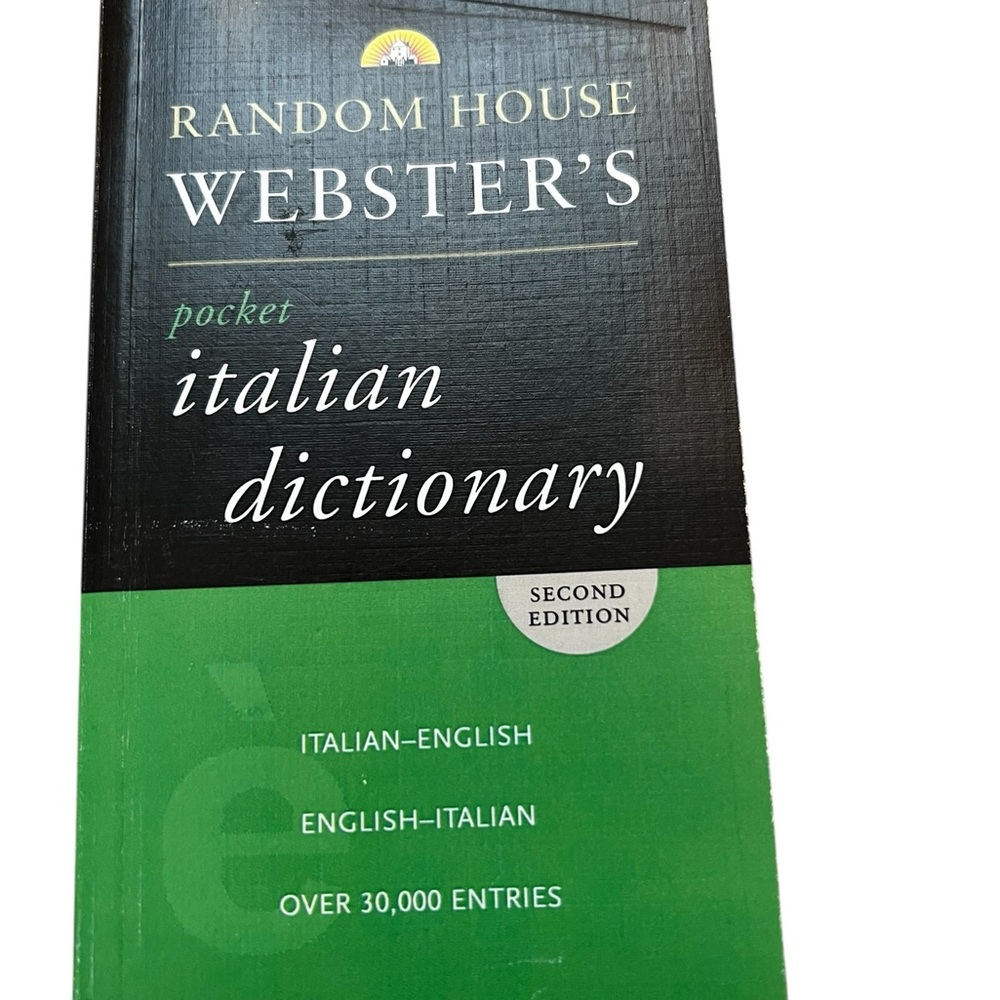 Random House Webster's Pocket Italian Dictionary Never Been Used